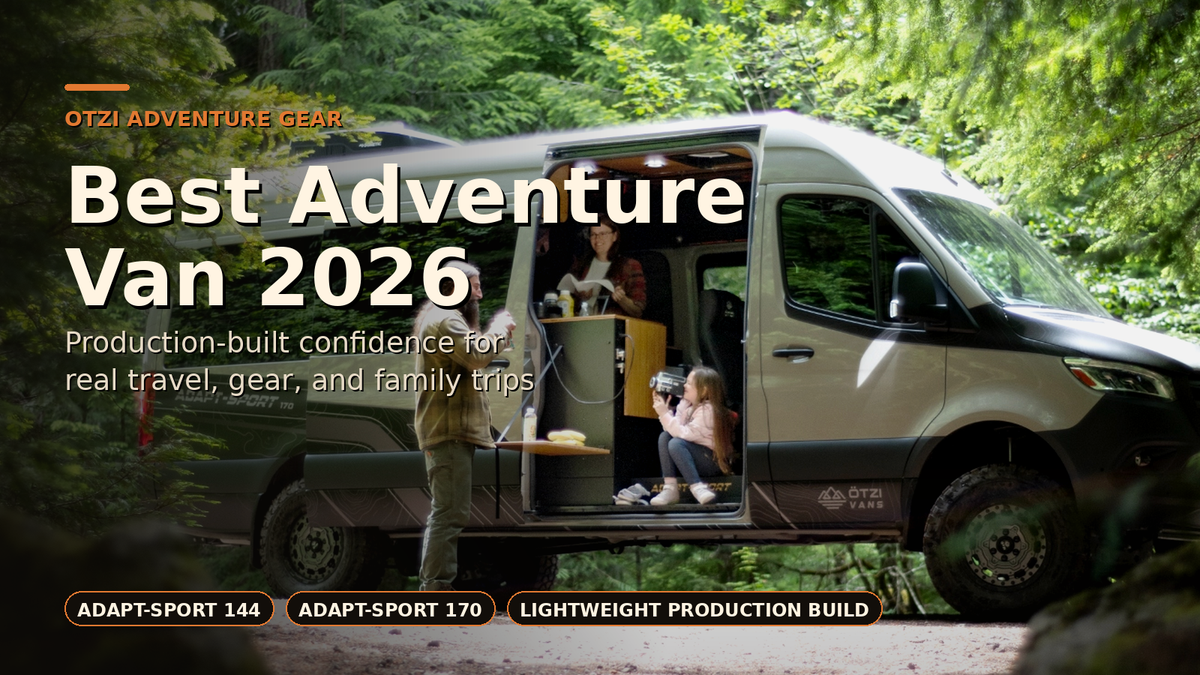 Best Adventure Van 2026: Lightweight Otzi Guide