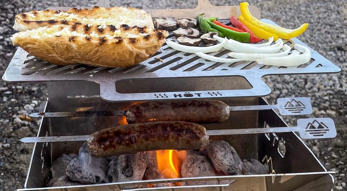 Grilled Brats and Peppers Hoagie Recipe