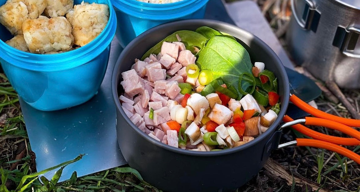 Loaded Camp Omelettes