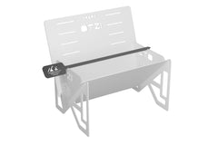 ÖTZI Spark portable fire pit with grill bar and modern cutout design